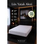 WİESSE LÜX YATAK ALEZİ / ÖZEL SERİ / BAMBU JAKARLI / FULL KENAR LASTİKLİ