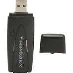 Wifi Adaptörü Çift Bant Çift Anten 2.4Hz 5ghz 600MBPS USB Kablosuz Ağ Adaptörü Windows Xp 7 8 8.1 10 11 (Yurt Dışından)
