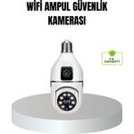 Wifi Ampul Güvenlik Kamerası 1080P Full Hd Gece Görüşlü ve Hareket Algılamalı Nemere