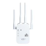 WiFi Extender Signal Booster, İnternet Genişletici WiFi Booster | 1200Mbps En Güçlü WiFi Extender,4 bağlantı noktası çift bant 5GHz/2.4GHz, ağ yönlendirici, erişim noktası, ev için uygulama kurulumu