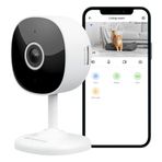 WiFi Kamera 2K, Galayou Kapalı Ev Güvenlik Kameraları Bebek/Yaşlı/Köpek/Evcil Hayvan Kamerası için Telefon uygulaması, 24/7 SD Kart Depolama, Alexa ve Google Home G7 ile çalışır