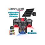 WİFİCAM 3 CAM 4G SOLAR V3 3 Kameralı 4G Sim Kart Destekli Solar Güvenlik Kamerası