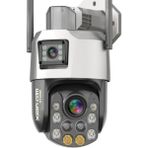 Wificam 6 Mp Gri PTZ Wifi Kamera 36X Optik Zoom Hareket Algılama ve Dış Mekan Kullanımı