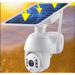 Wificam Plus Wıfıcam Plus 1080P Güneş Enerjili Motorlu PTZ Kamera 4G Sim Kartlı Beyaz Renkli Ubox Program