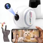Wificam Smart Pet Robot Kamera - Kedi Köpek Kamerası 1080p Full HD Özellikli Evcil Hayvan Kamerası