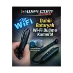 WİFİCAM WS-007 Wifi Dahili Bataryalı Düğme Kamera Odak Ayarlı
