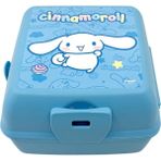 Wiggle Cinnamoroll Temalı 4 Bölmeli Beslenme Kutusu - Yemek Saklama Kabı Kaşık Çatallı - Standart