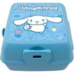Wiggle Cinnamoroll Temalı 4 Bölmeli Plastik Çocuk Beslenme Kutusu - Yemek Saklama Kabı Kaşık Çatallı