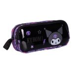 Wiggle Kuromi Kalem Kutusu 2729 - Siyah - Mor