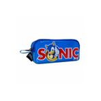 WİGGLE Sonic Desenli Kalem Kutu, Çift Bölmeli Kalem Kutu, Kalemlik, Kalem Kutu, Sonik, Sonic