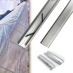 Wiggle Wire, Bu Sera Wiggle Tel ve Kilit Kanalı, Ev Çiftliği Sera U-track ve Kaplamalı Yaylı Tel, Tavuk Kümesleri/Saksı Kulübesi için Kış Dış Kapak Filmi Bağlantı Elemanları (56 m/183,7 ft (28