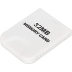 Wii Hafıza Kartı Için Yüksek Hızlı Tak ve Çalıştır Beyaz Oyun Hafıza Kartı Oyun Konsolu Aksesuarları Için 32MB (507 Blok) (Yurt Dışından)