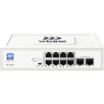 Wiking 8 Port 100MBPS Poe, 2 Port 100MBPS Uplink Port Yönetilmez Poe Switch