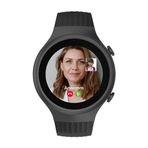 Wiky Watch 5S Çocuk Akıllı Saat - Görüntülü Arama, GPS, SOS, Sağlık Takibi, Nabız Ölçer, Spo2Ölçer, Güvenli Alan, Adımsayar, Gorilla Glass Dokunmatik Ekran, Güvenli Liste, IP67 Suya Dayanıklı (Siyah)