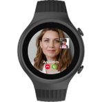 Wiky Watch 5s Çocuk Akıllı Saati - Görüntülü Arama, Gps, Sos, Sağlık Takibi, Güvenli Alan Siyah
