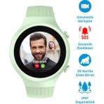 Wiky Watch 5s Çocuk Akıllı Saati - Görüntülü Arama, Gps, Sos, Sağlık Takibi, Güvenli Alan Yeşil - Su Yeşili
