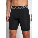 Wild Athletic Erkek Spor Kısa Dizüstü Fitness Tayt - M - Siyah