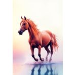 Wild Beauty: Chestnut Horse's Coastal Run Journal: a LINED notebook for self-expression