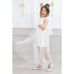 Wild Flower Kız Çocuk Abiye Elbise Pul Payet Işlemeli Balo Gece Düğün Mezuniyet Elbisesi Kıyafet