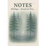 Wild Pages – Beneath the Pines: A Forest Journal for Quiet Mindfulness