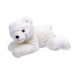 Wild Republic EcoKins Mini Kutup Ayısı Doldurulmuş Hayvan 8", Çocuklar için Çevre Dostu Hediyeler, Peluş Oyuncak, 7 Geri Dönüşümlü Plastik Su Şişesi Kullanarak El Yapımı