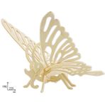 Wildlebend Kelebek 3D Ahşap Puzzle