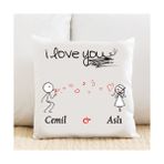 Wildlebend Pİ160 I Love You Yastık Kılıfı