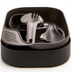 Wildo 6611 Siyah Camp-A-Box Duo Light Yemek Seti