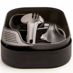 Wildo 6611 Siyah Camp-A-Box Duo Light Yemek Seti
