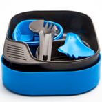 Wildo 6645 Açık Mavi Camp-A-Box Duo Light Yemek Seti