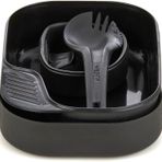 Wildo W20261 Siyah Camp-A-Box Light Yemek Seti