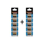 Wilkinson 23A 12V Alkalin Pil 5'li Paket 2 Adet Erpilsan Elektronik - 10 Adet