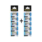 Wilkinson AG10 - LR54 Alkaline Pil 1.5V 10 Lu 0145 - 2 Adet Erpilsan Elektronik - 20 Adet