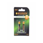 Wilkinson Şarjlı Pil Aaa Kumanda Pili 600MAH 2li Kart 4037