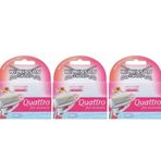 Wilkinson Sword 3 Adet Yedek Başlık Quattro Kadın Tıraş Bıçağı