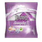 Wilkinson Sword Everyday 2, Çift Bıçaklı Kadın Kullan At Tıraş Bıçağı 5 Adet