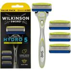 Wilkinson Sword Hydro 5 Sensitive 4 Yedek Kartuş Aloe Veralı Tıraş Bıçağı Sapı