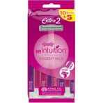 Wilkinson Sword Intuition Essentials Extra 2 10+5 Paket Kadın Çift Bıçaklı Tıraş Bıçağı
