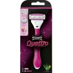Wilkinson Sword Quattro Sistem Kadın Tıraş Bıçağı Vakumlu Tutma Aparatı Ile Birlikte 4 Bıçaklı 1 Adet