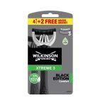 Wilkinson Sword Xtreme 3 Black Edition Kullan At 4+2 Tıraş Bıçağı