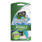 Wilkinson Sword Xtreme 3 - Oynar Başlıklı Kullan At Tıraş Bıçağı 4 Adet