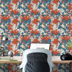 William Morris Çiçek Desenli Kendinden Yapışkanlı Duvar Kağıdı, Çok Amaçlı PVC Folyo, DIY Duvar Kağıdı (66x198 cm)