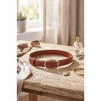 Williampolo Asya Hakiki Deri Gold Toka Taba Kadın Kemer - 95 cm