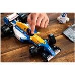 Williams FW14B ve Nigel Mansell 10353 – Yetişkinler Için Sürücü Figürü, Kupa ve Sergileme Standı Içeren Model Yapım Seti – Kadınlar ve Erkekler Için Hediye Fikri (797 Parça) - Genel