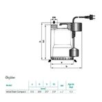 Wilo Drain Compact Gizli Flatörlü Drenaj Kablolu 8 Mss 13 m3/H 220 Volt Dalgıç Pompa