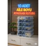 wilseder Aile Boyu Şeffaf Ayakkabı Kutusu, Ayakkabı Düzenleyici