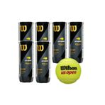 Wilson 6 Kutu Us Open Tenis Topu Vakum Ambalajda