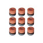 Wilson Comfort Bowl O'grips 9 Adet Grip, Tenis Raketi Gribi Kiremit Renkli