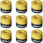 Wilson Comfort Bowl O'Grips 9 Adet Grip, Tenis Raketi Gribi Sarı