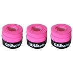 Wilson Comfort Bowl O'Grips Overgrip 3 Adet Grip Tenis Raketi Gribi (Pembe)